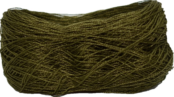 The Knitting Lady 1ply Cotton 625 Olive 1ply Cotton